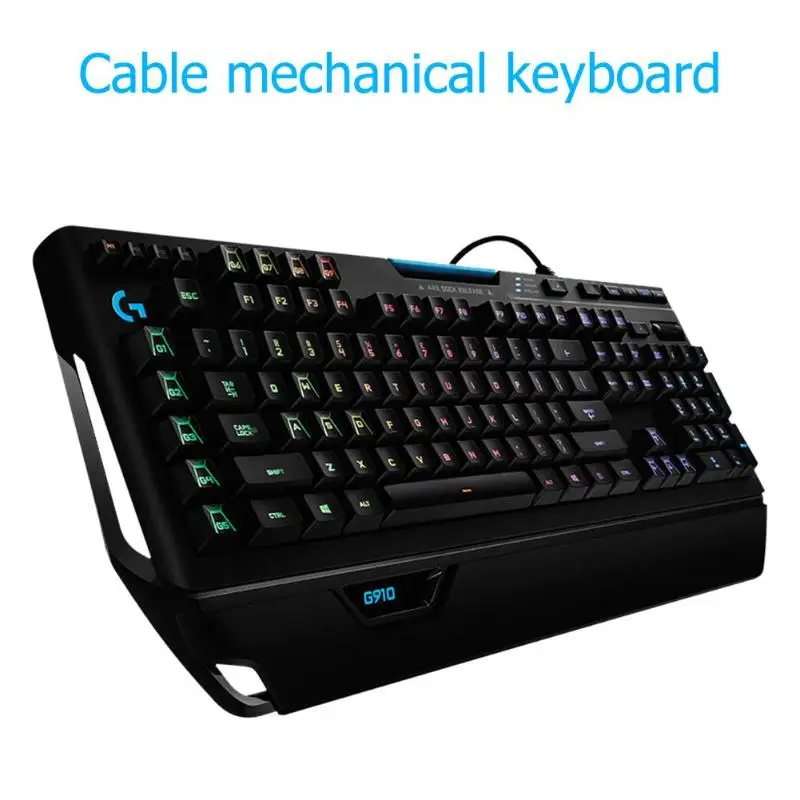 Logitech G910 Orion Spark RGB Механическая игровая клавиатура 9 Программируемая клавиша