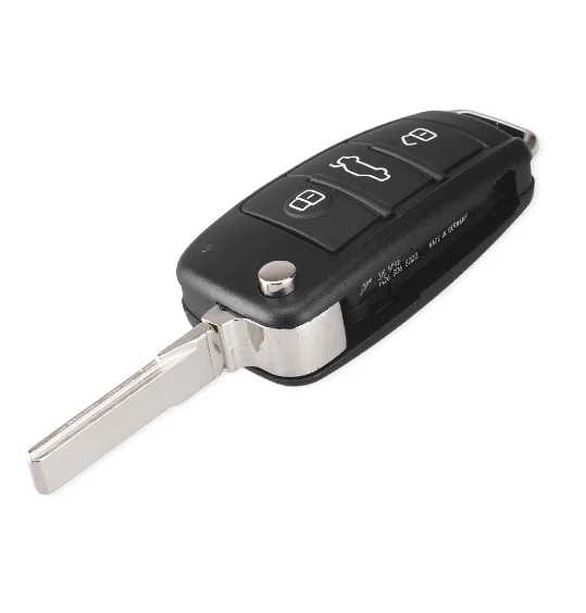 XZCFOR 3 кнопки складной откидная оболочка ключа дистанционного управления чехол Fob