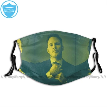 

Starlord Mouth Face Mask Chris Pratt Facial Mask Fashion Cool with 2 Filters for Adult