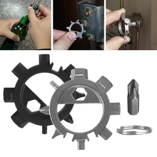 

Stainless steel bicycle repair tool 12 in 1 multi-function screwdriver screwdriver bicycle portable dustproof bicycle parts