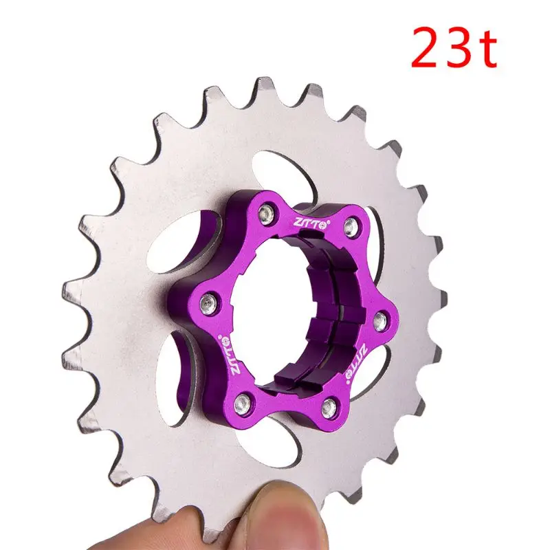 MTB кассета односкоростная Шестерня Cog 16T 17T 18T 19T 20T 21T 22T 23T свободного хода - Цвет: 23T