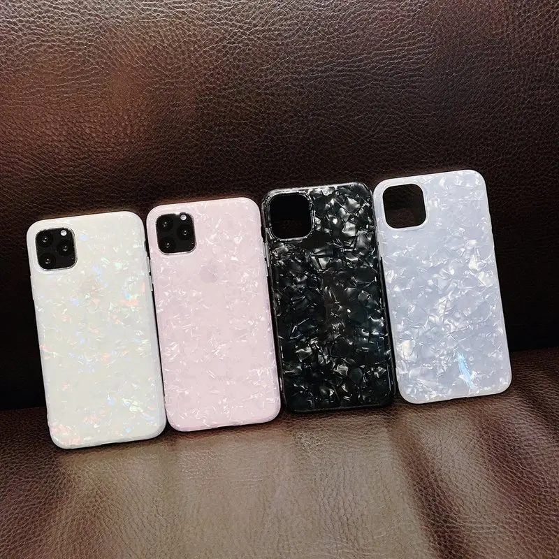 

Shell Pattern Case For IPhone 7 Soft Silicone Phone Back Cover For IPhone 7 Plus Fashion Ultra Thin Anti-Fall Protection Cases