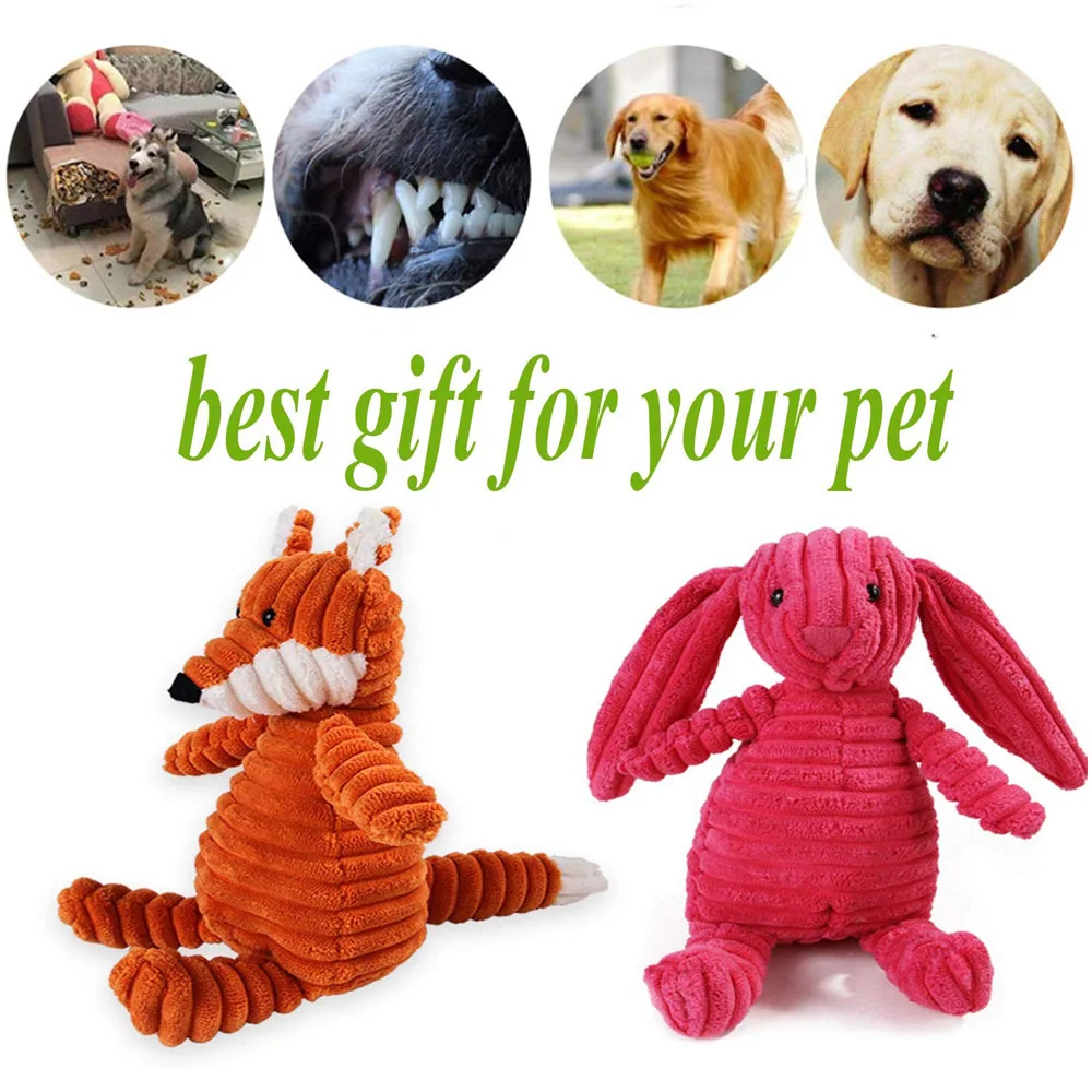 Собака игрушки для животных жевательные собак веревка из флиса Interative игрушка