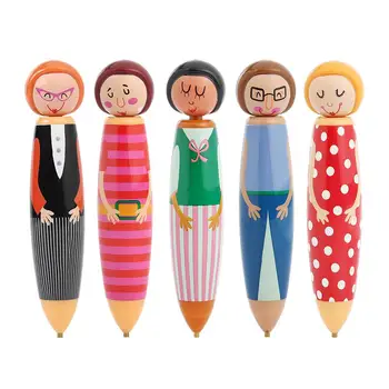 

Cartoon Doll Shape Point Drill Pen DIY Diamond Painting Diamond Embroidery Tool Lightness Portability Convenient Carrier