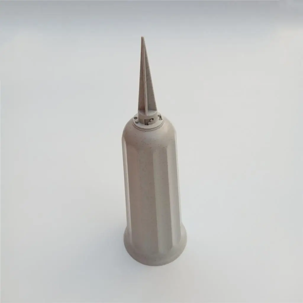 2-Piece 10.2' Stake In Ground Cemetery Grave Fluted Flower Vases Holder