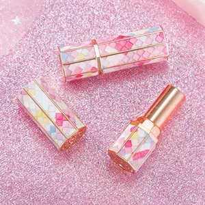 Image 5 - Marble Lipstick Tube 12.1mm Diy Lip Balm Tubes Homemade Lip Stick Beauty Lipstick Balm Containers Empty Cosmetic Birthday Makeup