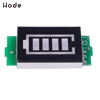 

1S Single 3.7V Lithium Battery Capacity Indicator Module 4.2V Blue Display Electric Vehicle Battery Power Tester Li-po Li-ion