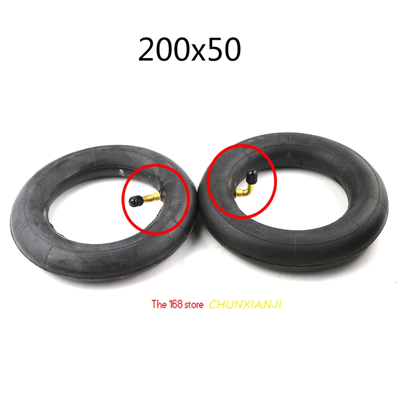 8 Inch Tire Electric Scooter 200X50 Inner Tube200*50 Motorcycle Part For Razor Scooter E100 E150 E200 Espark Crazy Cart Scooters