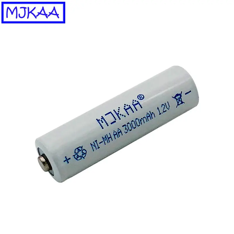 MJKAA 8 шт. AA 1 2 V Ni MH 3000mAh аккумулятор 2A аккумуляторные батареи для дистанционного
