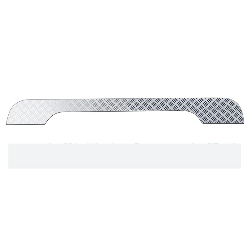 

Metal Decoration Tailgate Top Anti-Skate Board Reflector Decorative Strip for RC Crawler Traxxas TRX4 TRX-4 Defender