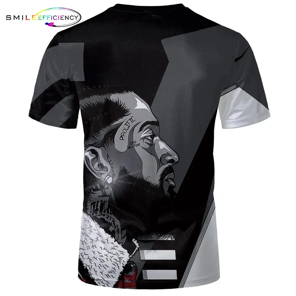 Nipsey Hussle O-neck 3d T Shirt Rapper Herringbone Breathable Cloth 3d Printing T-shirt High Quality Tshirt Nipsey Hussle O-neck 3d T Shirt Rapper Herringbone Breathable Cloth 3d Printing T-shirt High Quality Tshirt