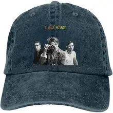 Hanson Band головные уборы Регулируемая винтажная вымытая джинсовая кепка-бейсболка