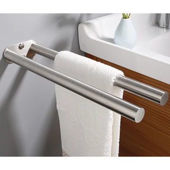 

Clothes Coat Rack Hanger Rustproof Towel Bar Bathroom Wall Door Holder Organizer Household Bathroom Accessaries Parts