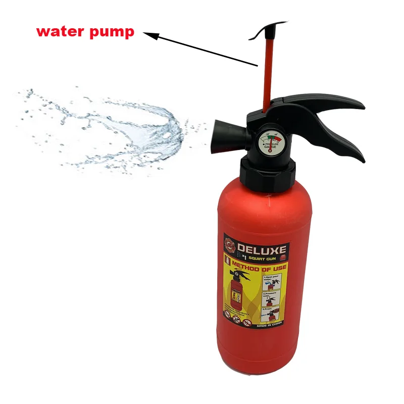 Joke creative toy mini fire extinguisher style squirt water gun toy RSPFNIDE XF 