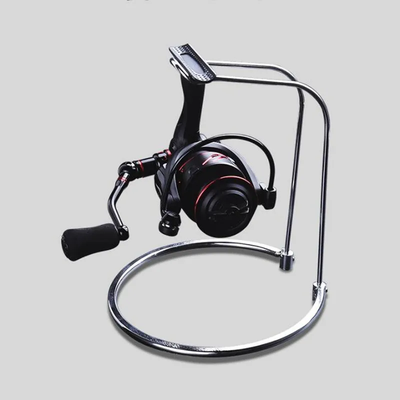 

Removable Fishing Wheel Display Rack Outdoor Fish Spinning Reel Stainless Steel Bracket