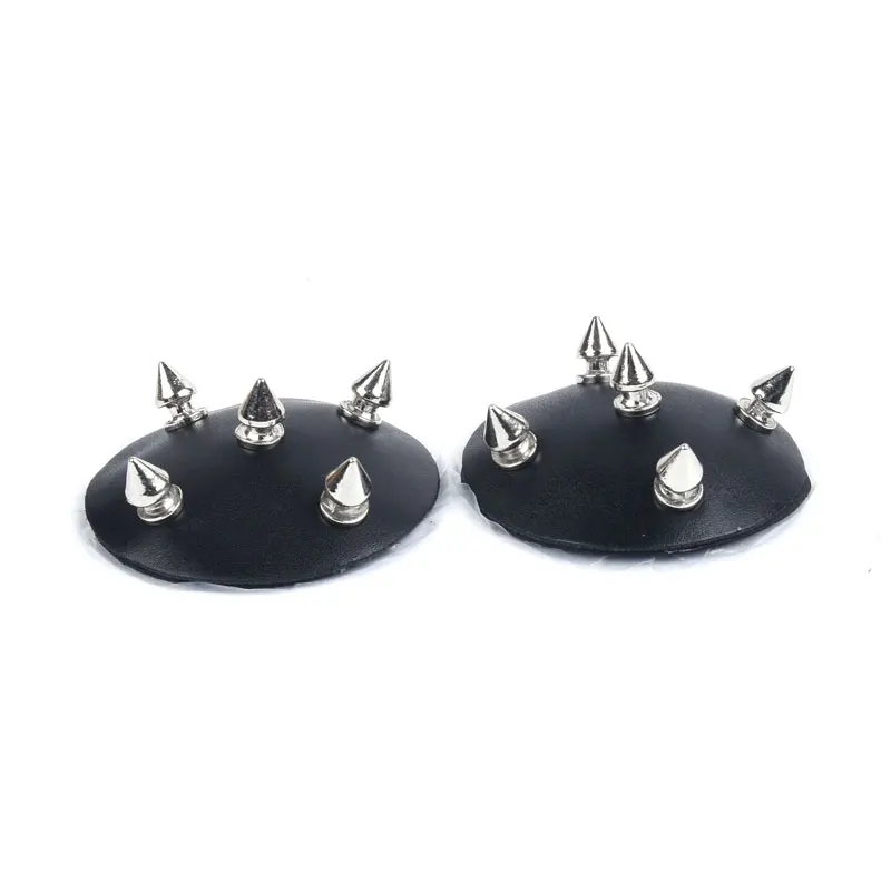 Nipple Cover Women Reusable Breast Wear Leather Nail Pasties Stickers Bra Pads Sex Toys |