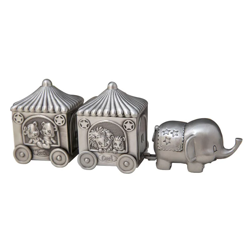 Ornaments Souvenirs Milk-Tooth-Box Exquisite-Keepsake Storage-Box Teeth Baby Child Lanugo