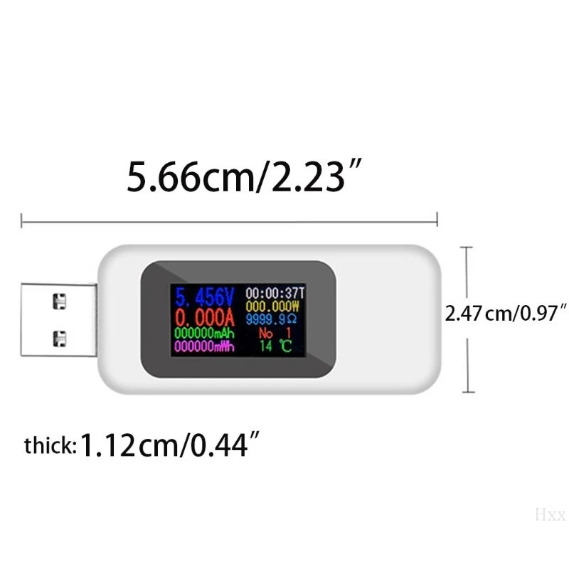 USB OLED измеритель напряжения тока измеритель мощности измеритель тока бытовой тестер точный инструмент OOTDTY