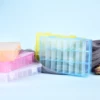 2022 Transparent 24 Grids Storage Box Plastic Embroidery Floss Bobbins Beads Pill Storage Organizer DIY Cross Stitch Sewing Tool ► Photo 2/6