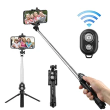 Селфи палка штатив для телефона портативный монопод крепление смартфон Стенд с Bluetooth дистанционное управление для iOS/Android/смартфон