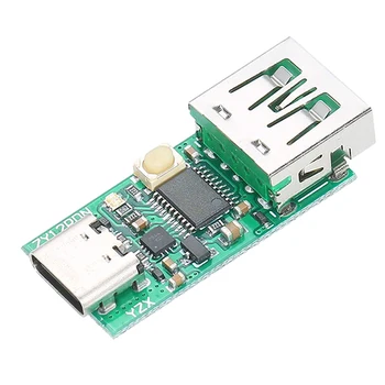 

USB-C PD2.0/3.0 to DC Converter Power Supply Module Decoy Fast Charge Trigger Poll Polling Detector Tester(USB Port)