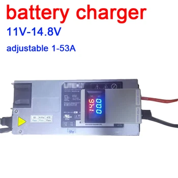 

3S 4S Lifepo4 Lipo Li-ion Lead-acid Lithium Battery Charger Charging batteries 12V 12.6V 14.6v 50A 75A w Voltage Current Display