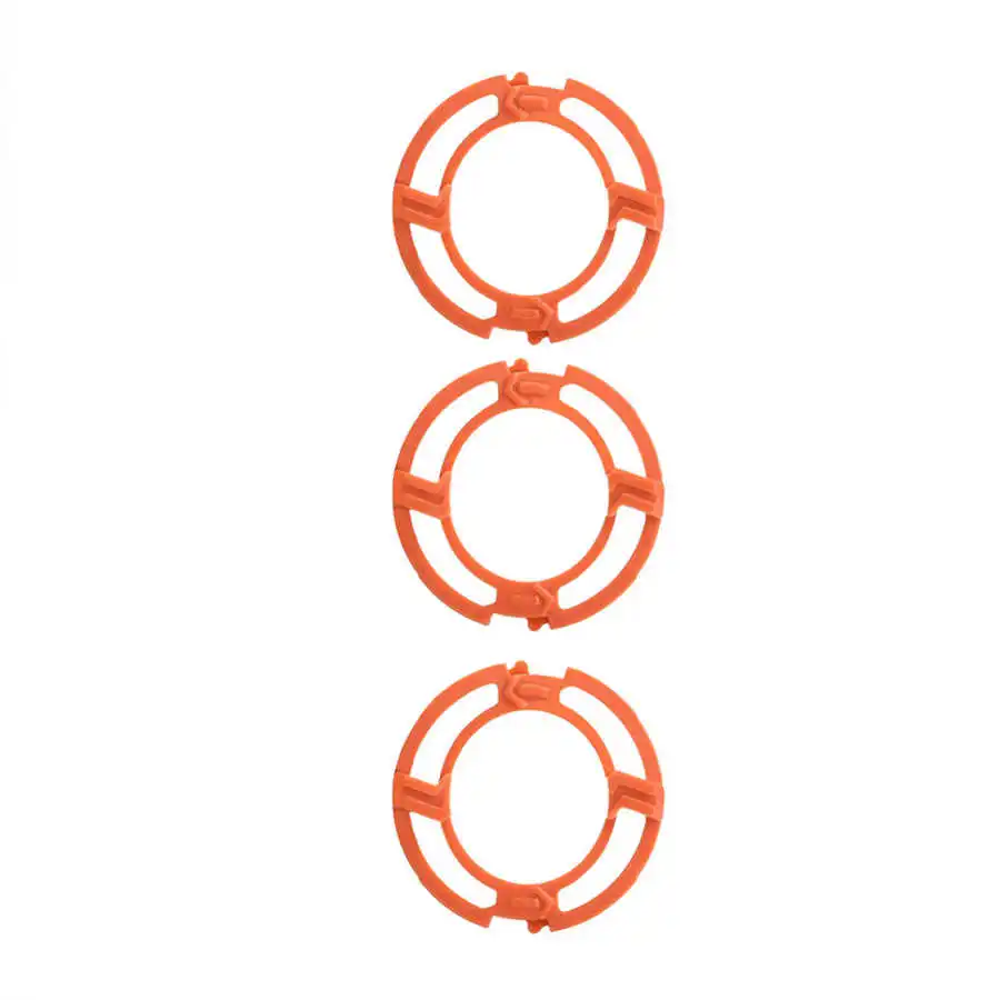 Description Picture 6 of item3PCS Orange Blade Retaining Rings For  Series 7000 9000  RQ12  Personal Care Appliance Part