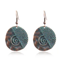 Новое поступление, винтажные богемные Этнические женские серьги в богемном стиле, модные очаровательные ювелирные изделия, ретро аксессуары CE1192