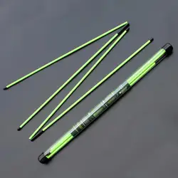 2Pcs Ultra-light Golf Parts Anti Slip Golf Practice Direction Rod Foldable Golf Direction Rod for Exercise