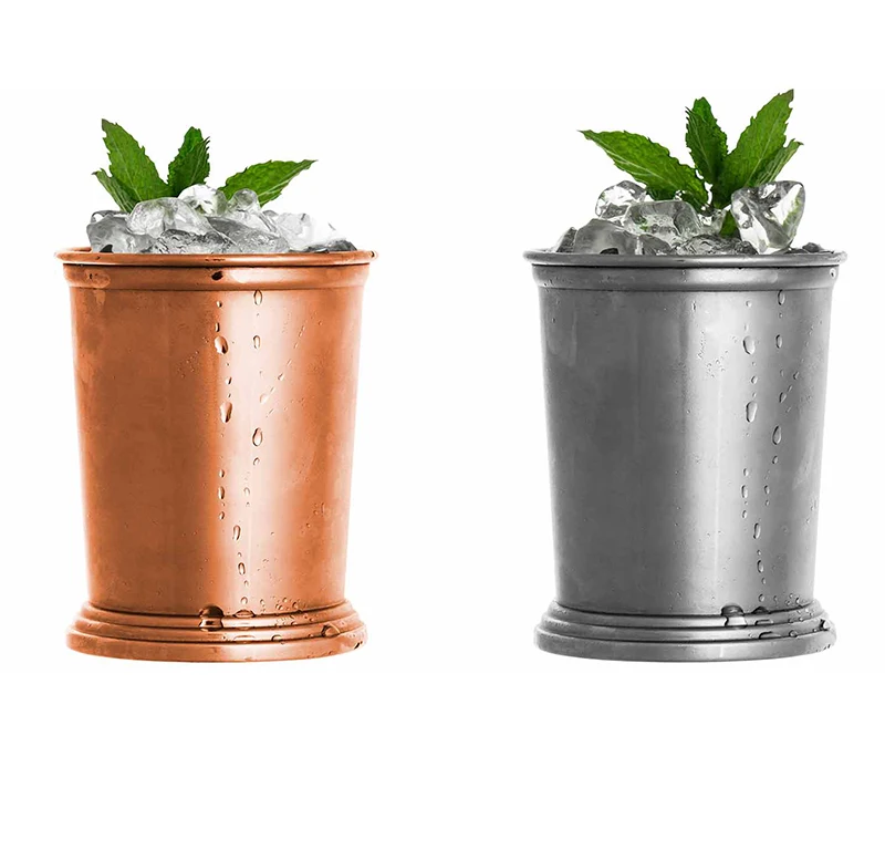 Mint Julep Cup Stainless Steel Cocktail Mug Cup Mixed Drinks Cup