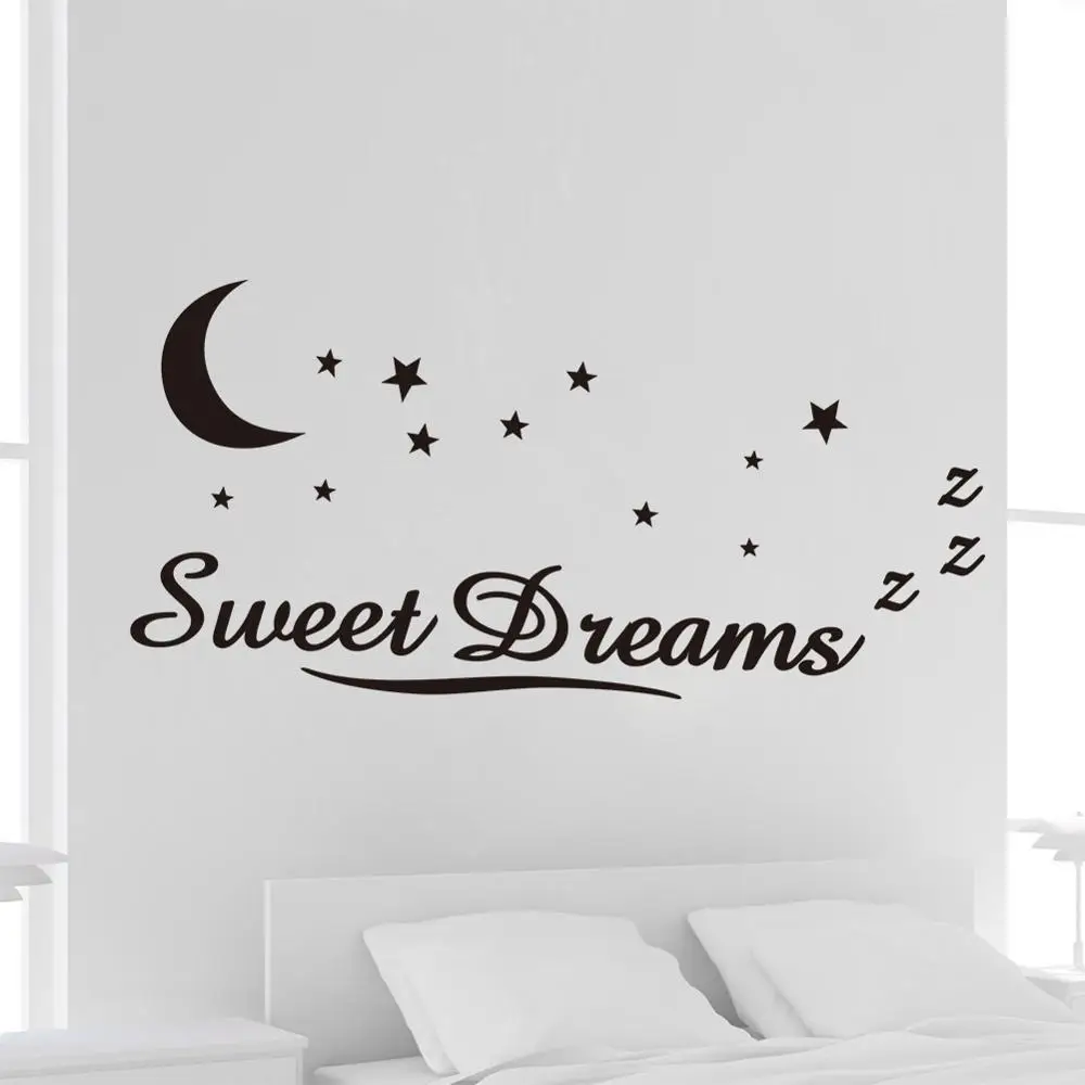 Настенные стикеры Sweet Dreams Stars s для украшения дома детские настенные Стикеры