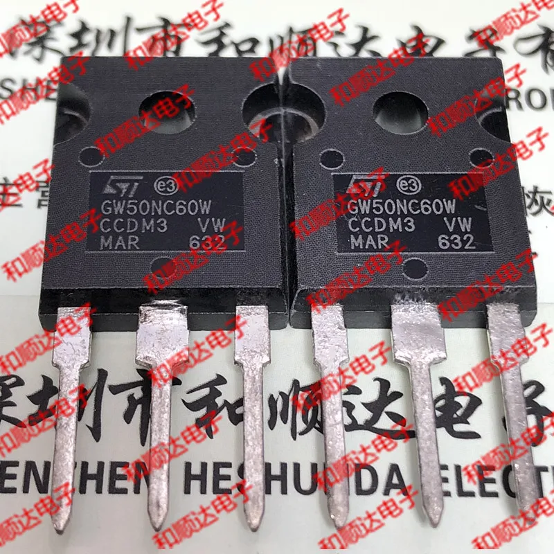 /2 шт/GW50NC60W STGW50NC60W TO-247
