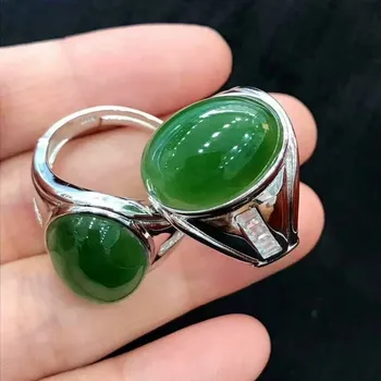 

He tianyu Male Ring S925 Silver Set Men's Ring yu Trigger Refers to The yu Male Ring
