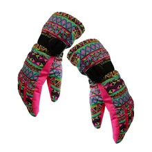 Зимние перчатки для спорта на открытом воздухе, сноуборда, снегохода, езды на мотоцикле, зимние перчатки, ветрозащитные, водонепроницаемые, унисекс, зимние перчатки