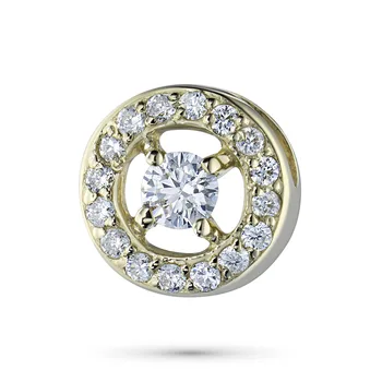 

Pendant made of yellow gold with diamonds e0301pd10177400