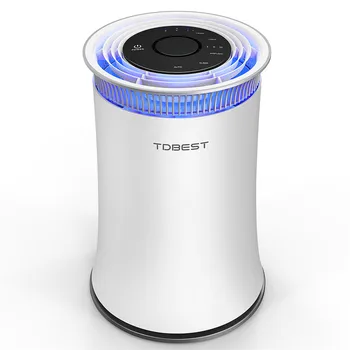 

TDBEST Air Purifier Smoke Odor Dust Remove HEPA Filter Air Cleaner (US)