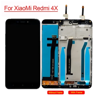 

High Quality For Xiaomi Redmi 4X LCD Display Touch Screen with Frame Digitizer Assembly Repair for Xiaomi Redmi 4X Pro Phone