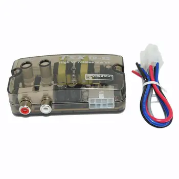 

High-Frequency To Low-frequency Car Speaker Audio Level Converter Car Subwoofer Amplifier Adapter With Control Cable