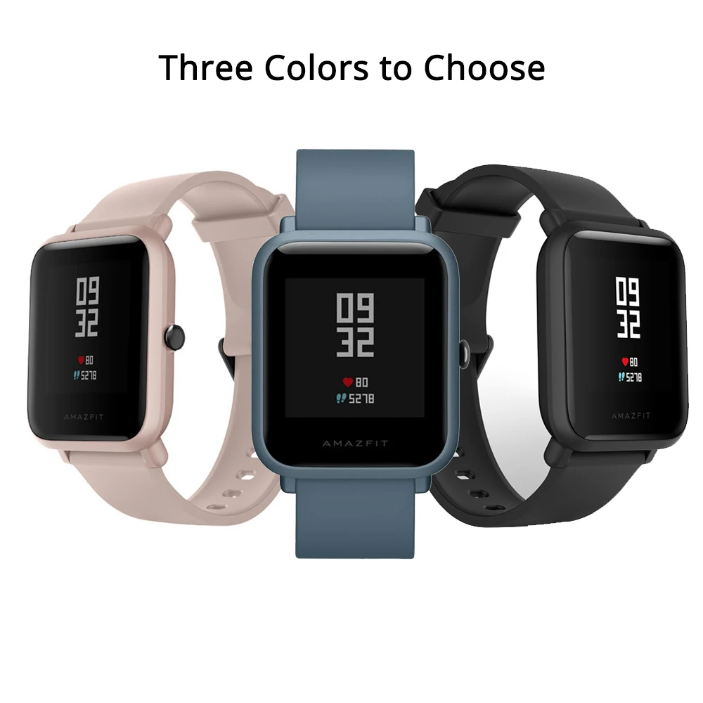  Global Version Amazfit Bip Lite Smartwatch 3ATM Waterproof Heart Rate Monitor 45-Day Battery Life S - 4000048781140