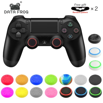 

4 PCS Silicone Analog Thumb Stick Grips Cover Caps For PlayStation 4 PS4 Pro Slim For Xbox One 360 For PS3 PS4 Accessories