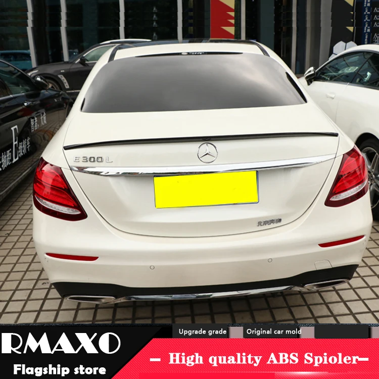 Спойлер для Benz W213 2017 E320L E260L E300L E63 высококачественный материал ABS праймер заднего
