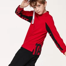 Детская одежда, комплект одежды для мальчиков, весна, новая одежда, большие детские спортивные толстовки и штаны из двух предметов