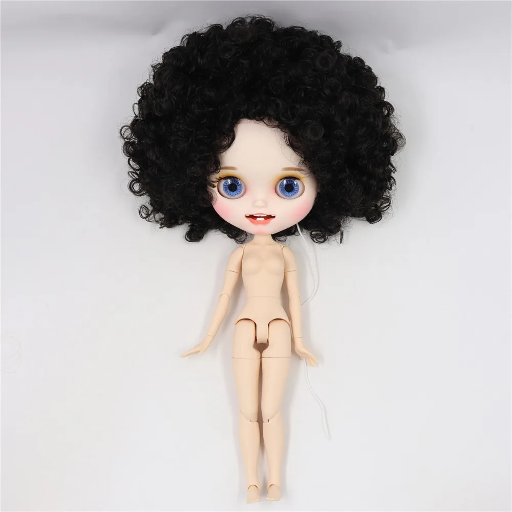 blythe doll black hair