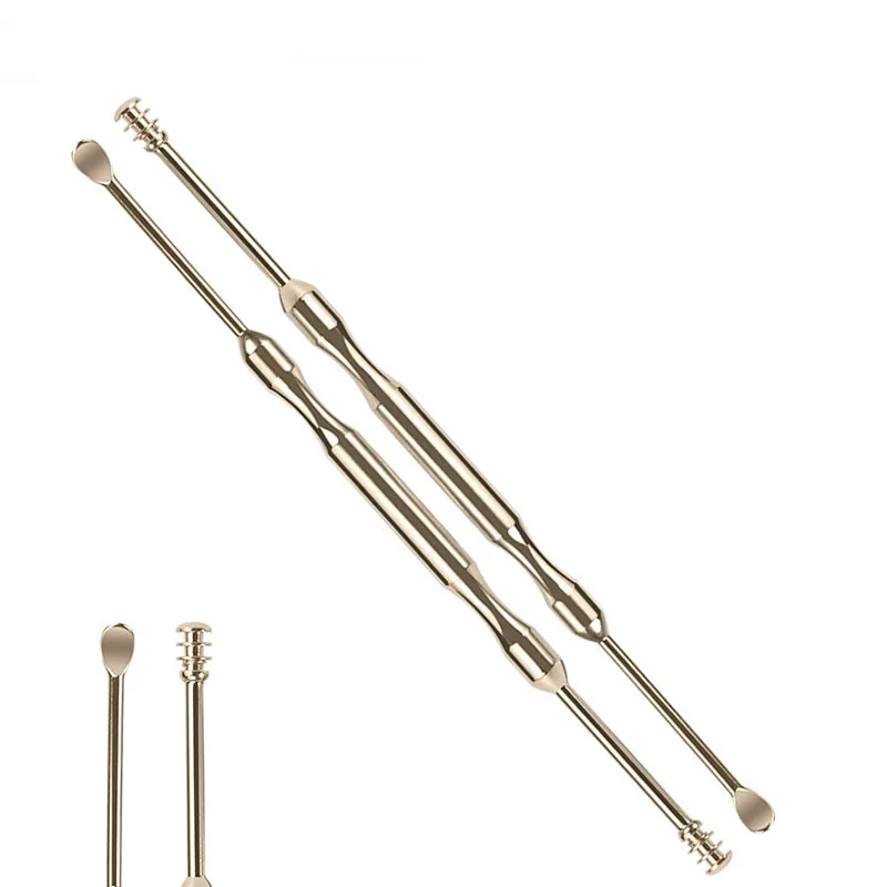 Golden-Ear-Cleaner-Portable-Ear-Wax-Pick-Double-Headed-Earwax-Removal-Tool-Ears-Dig-Scoop