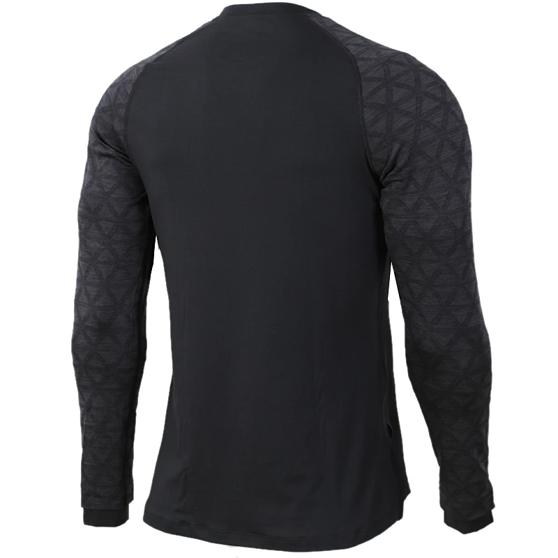 Original NIKE AS M NP TOP LS UTILITY THRMA cotton Soft Tshirts Black Comfortabe Clothing Limited Sale