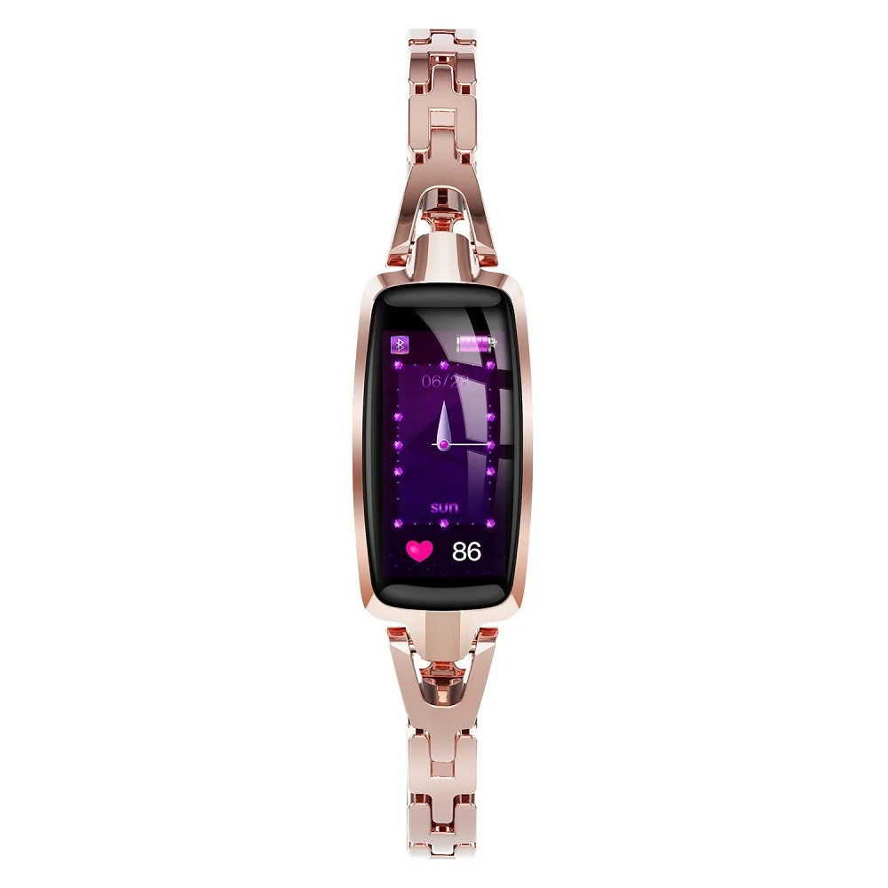 Умные часы с Bluetooth SmartWatch DR60 relogio inteligente Smartwatch reloj inteligente PK GT08 Band Android IOS - Цвет: Золотой