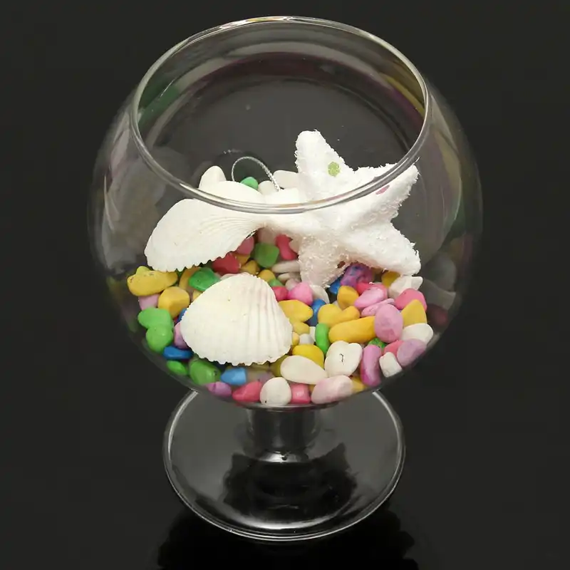 clear glass vase glass terrarium cup shaped creative garden