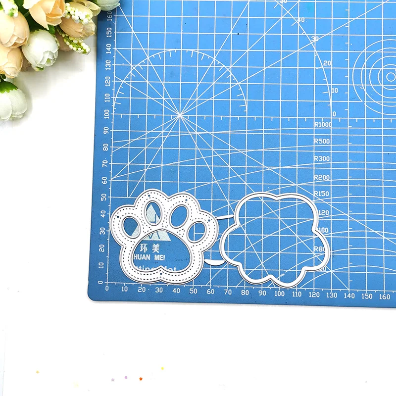 Julyarts Dog Cat Footprint Metal Cutting Dies 2020 Stencils For Scrapbooking Stencils DIY Album Cards Decoration Embossing Julyarts Dog Cat Footprint Metal Cutting Dies 2020 Stencils For Scrapbooking Stencils DIY Album Cards Decoration Embossing