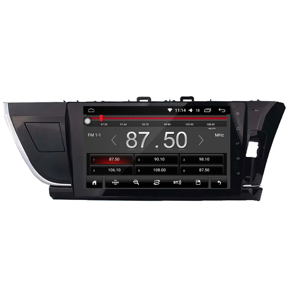 10," ips 4G DSP Carplay Android 8 Восьмиядерный 4 Гб ОЗУ 64 Гб ПЗУ BT автомобильный DVD мультимедийный плеер стерео для Toyota Corolla 2013- R