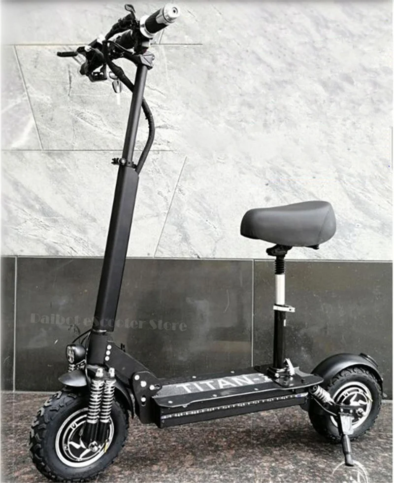 Powerful Off Road Electric Scooter Two Wheels Electric Scooters 11 Inch Double Drive 1200W 90KMH Foldable Electric Bikes Adults (7)